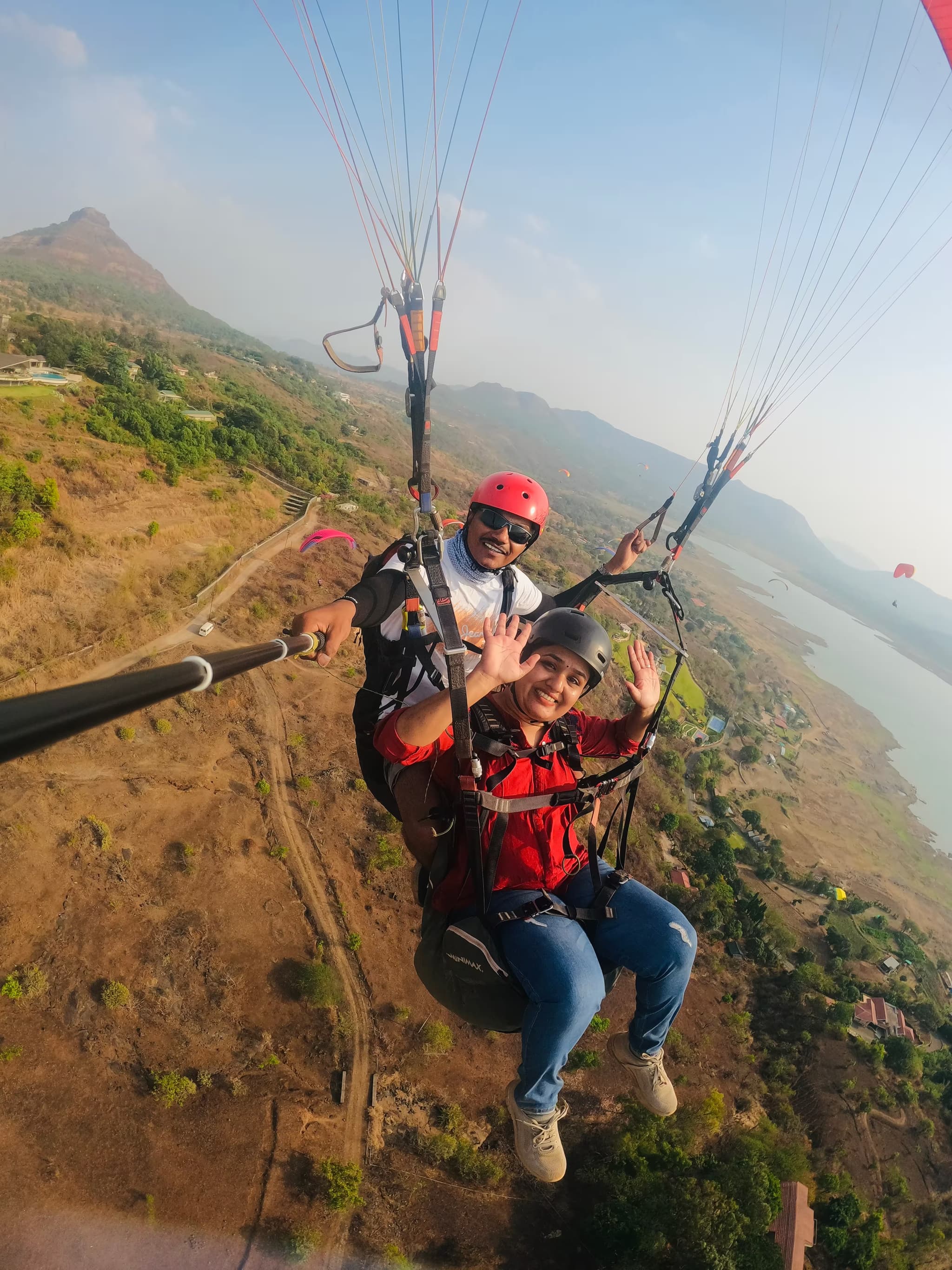 Paragliding near Pune
